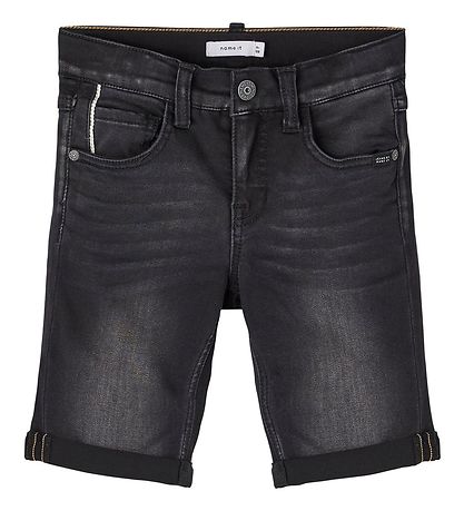 Name It Shorts - Denim - Noos - NkmTheo - Black Denim