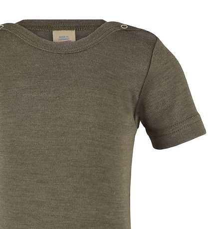 Engel T-shirt - Uld/Silke - Olive