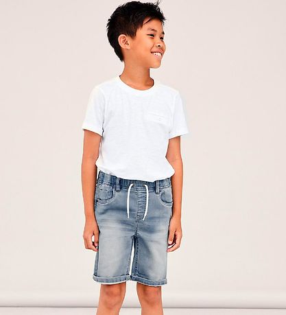 Name It Shorts - Noos - NkmRyan - Light Blue Denim