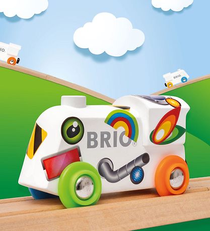 BRIO Tog m. Klistermærker 33979