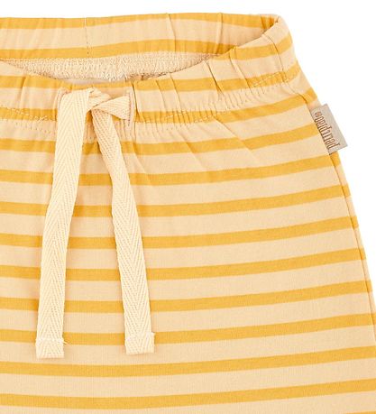 Petit Piao Shorts - Yellow Sun Striped