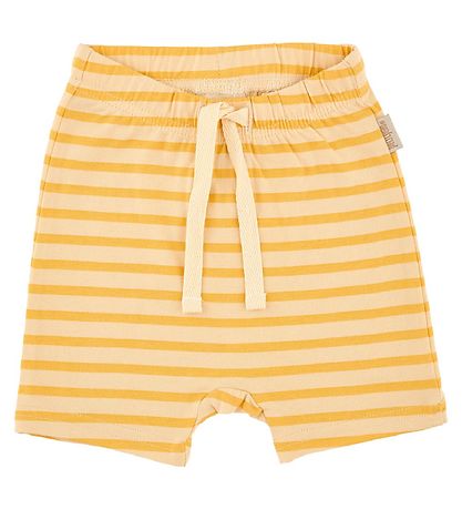 Petit Piao Shorts - Yellow Sun Striped