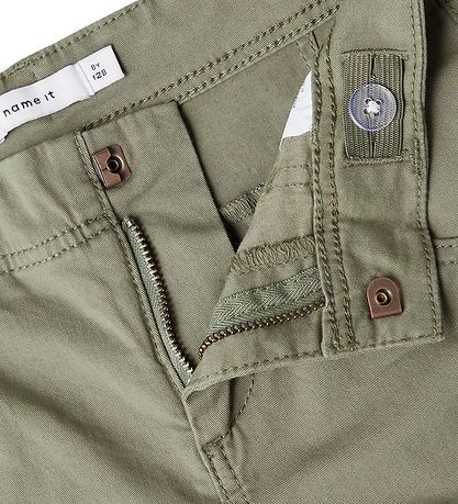 Name It Shorts - Cargo - Noos - NkmRyan - Deep Lichen Green