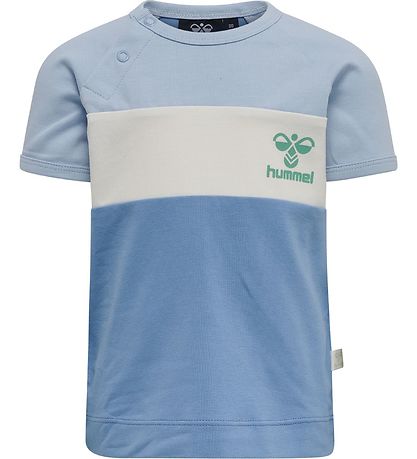 Hummel T-Shirt - hmlAslan - Silver Lake Blue