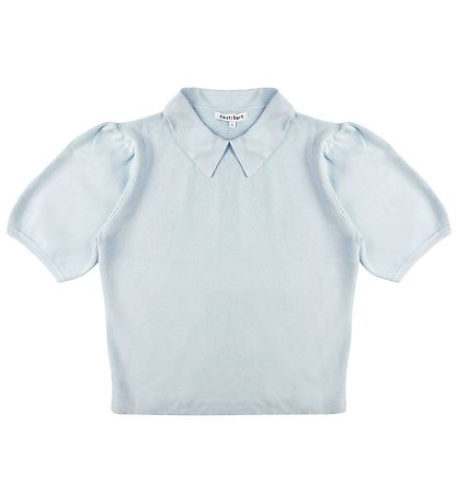 Cost:Bart T-Shirt - Strik - Cropped - CBRoxanne - Celestial blue