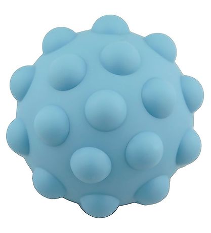 Tiny Tot Bold - Sensory Silicone Fidget Ball - 10 cm - Babyblue
