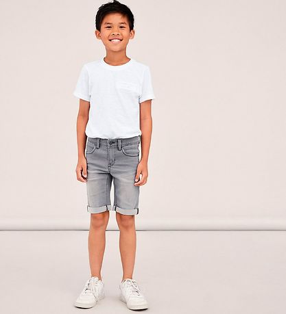 Name It Shorts - Noos - NkmSofus - Medium Grey Denim