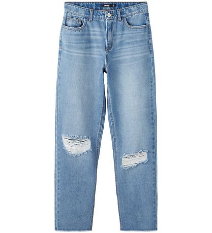 LMTD Bukser - NlfBizza - Light Blue Denim