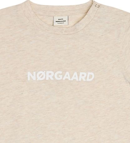 Mads Nrgaard T-shirt - Taurus - Nature Melange