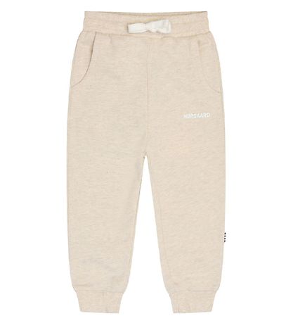 Mads Nørgaard Sweatpants - Pavo - Nature Melange