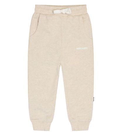 Mads Nrgaard Sweatpants - Pavo - Nature Melange