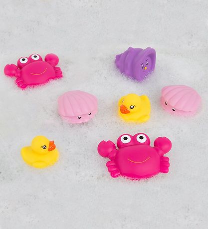 Playgro Badelegetøj - Floating Sea Friends - Pink