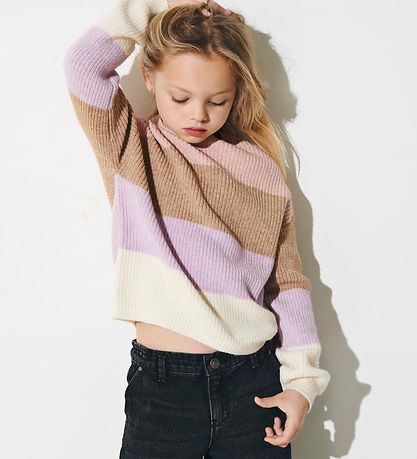 Kids Only Bluse - Strik - Noos - KogSandy - Sepia Rose