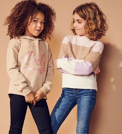 Kids Only Bluse - Strik - Noos - KogSandy - Sepia Rose