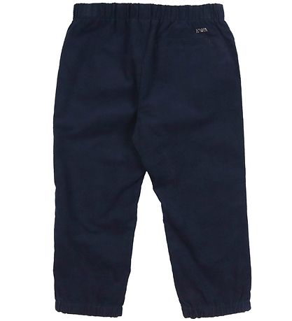 Emporio Armani Fljlsbukser - Blue Navy