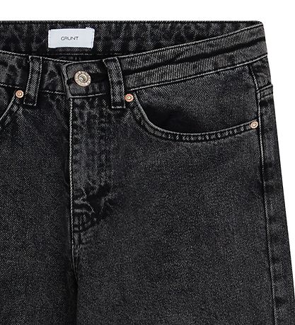 Grunt Jeans - Wide Leg - Dark Grey