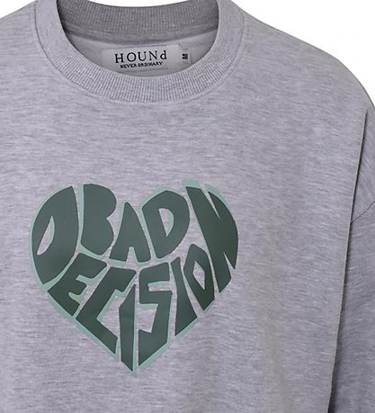 Hound Sweatshirt - Oversized - Grey Mix