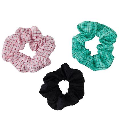 Little Pieces Scrunchie - LpNamia - 3-pak - Strawberry Pink