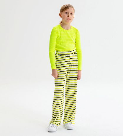 Mads Nørgaard Bukser - Papina - Stripe Snowhite