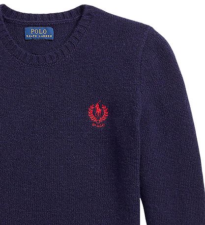 Polo Ralph Lauren Bluse - Uld - Classics ll - Mørkeblå