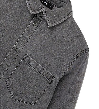 LMTD Skjorte - NlmGrizza - Light Grey Denim