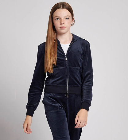 Juicy Couture Cardigan - Velour - Night Sky