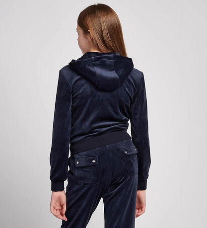 Juicy Couture Cardigan - Velour - Night Sky