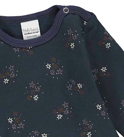 Freds World Body l/ - Sweat - Star - Night Blue m. Print