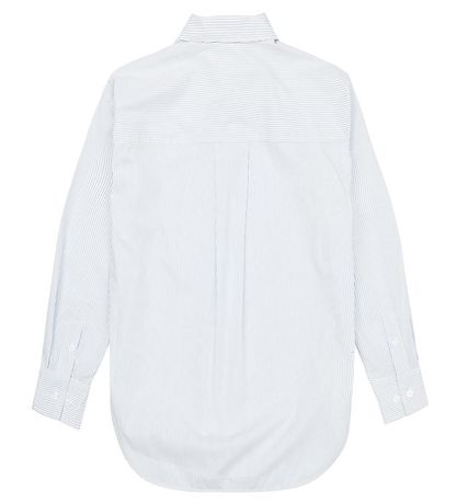 Designers Remix Skjorte - Oversized - Aiden - White/Blue Stripes