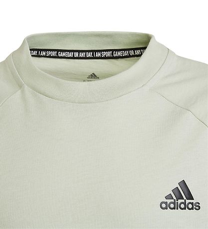 adidas Performance T-Shirt - B D4GMDY - Lingrn/Black