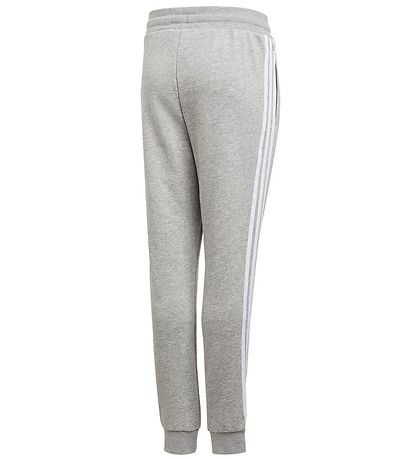 adidas Originals Sweatpant - Trefoil Pants - Mgreyh/White