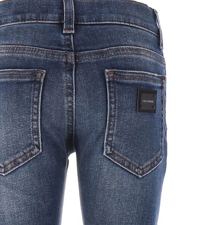 Dolce & Gabbana Jeans - Continuativo - Blå Denim