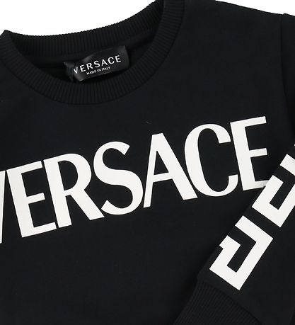 Versace Sweatshirt - Sort m. Hvid