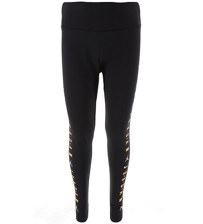 Jordan Leggings - Jumpman High-Rise - Sort m. Guld