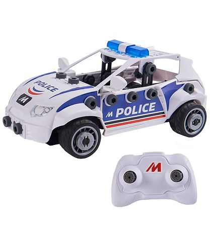 Meccano Byggest - Fjernstyret - Police Car