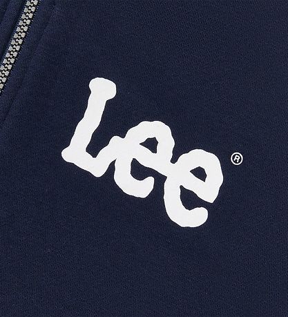 Lee Cardigan m. Htte - Wobbly Grapic BB Zip - Navy Blazer