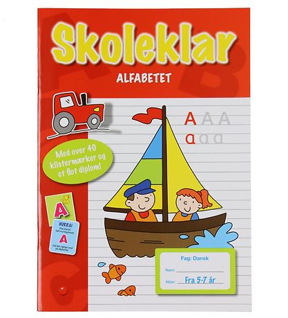 Forlaget Bolden Bog - Skoleklar: Alfabetet - Dansk