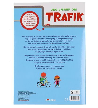 Forlaget Bolden Bog - Jeg Lrer Om Trafikken - Dansk