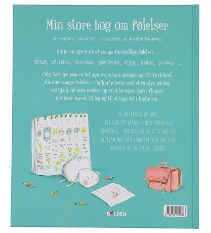 Forlaget Bolden Bog - Min Store Bog Om Følelser - Dansk
