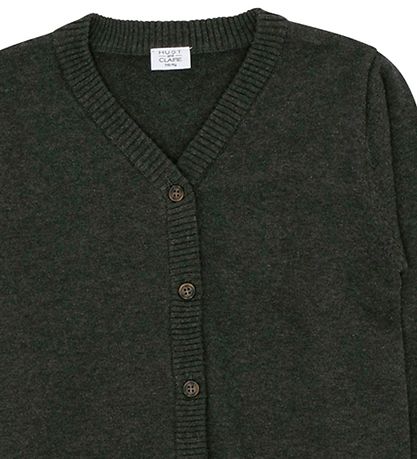 Hust and Claire Cardigan - Strik - Carsten - Koksgr Melange