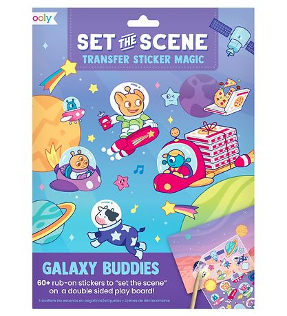 Ooly Klistermrkest - Set The Scene - Galaxy Buddies