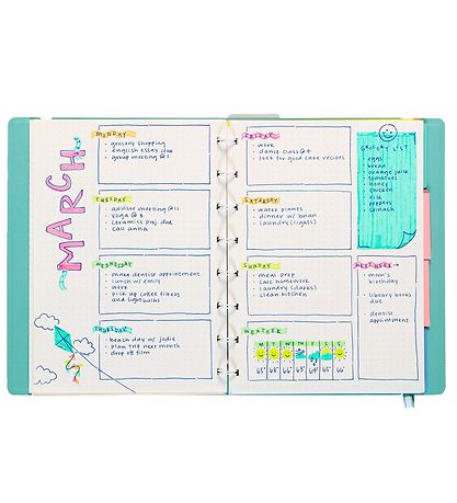 Ooly Overstregningstuscher - 6 Stk - Dual Liner Neon Highlighter