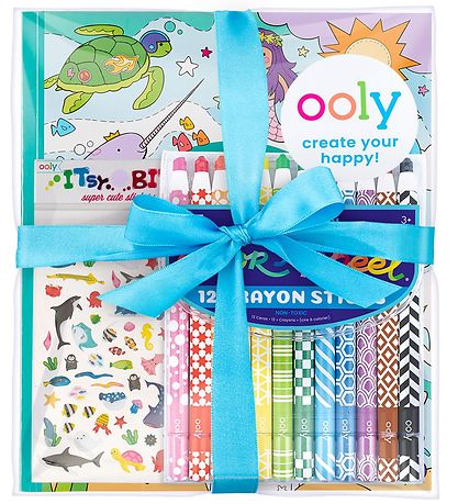 Ooly Farvest - Giftables - Outrageous Ocean Coloring Pack