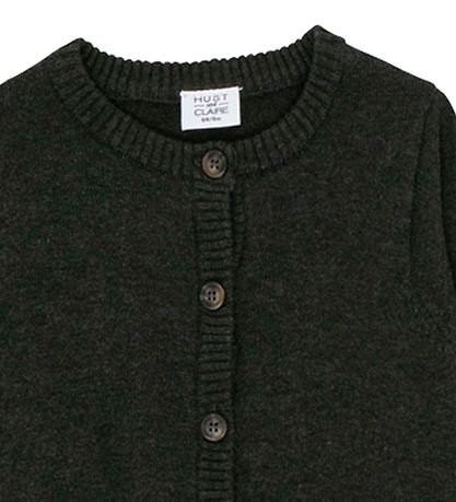 Hust and Claire Cardigan - Clyde - Strik - Koksgr Melange