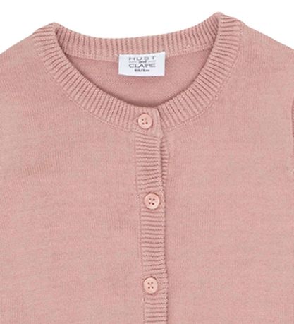 Hust and Claire Cardigan - Strik - Claire - Dusty Rose