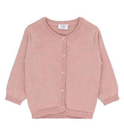 Hust and Claire Cardigan - Strik - Claire - Dusty Rose