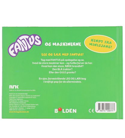 Forlaget Bolden Bog - Fantus Og Maskinerne - Dansk