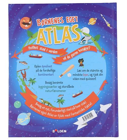Forlaget Bolden Bog - Børnenes Eget Atlas - Dansk