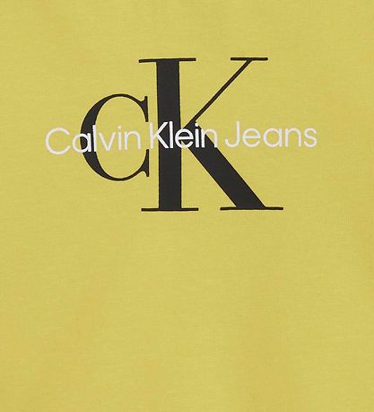 Calvin Klein Bluse - Monogram - Shady Yellow