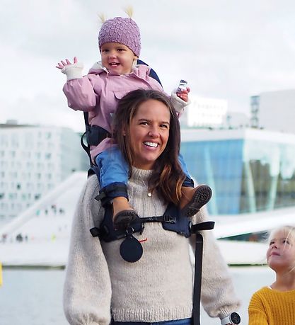 MiniMeis Bærestol - G4 - Sort/Navy